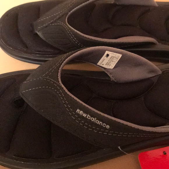 new balance solace flip flops